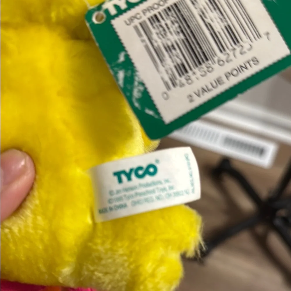 Sesame Street Big Bird Plush Toy Yellow and Orange